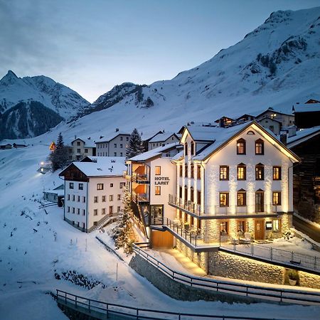 Laret Private Boutique Hotel - Adults Only Samnaun Bagian luar foto