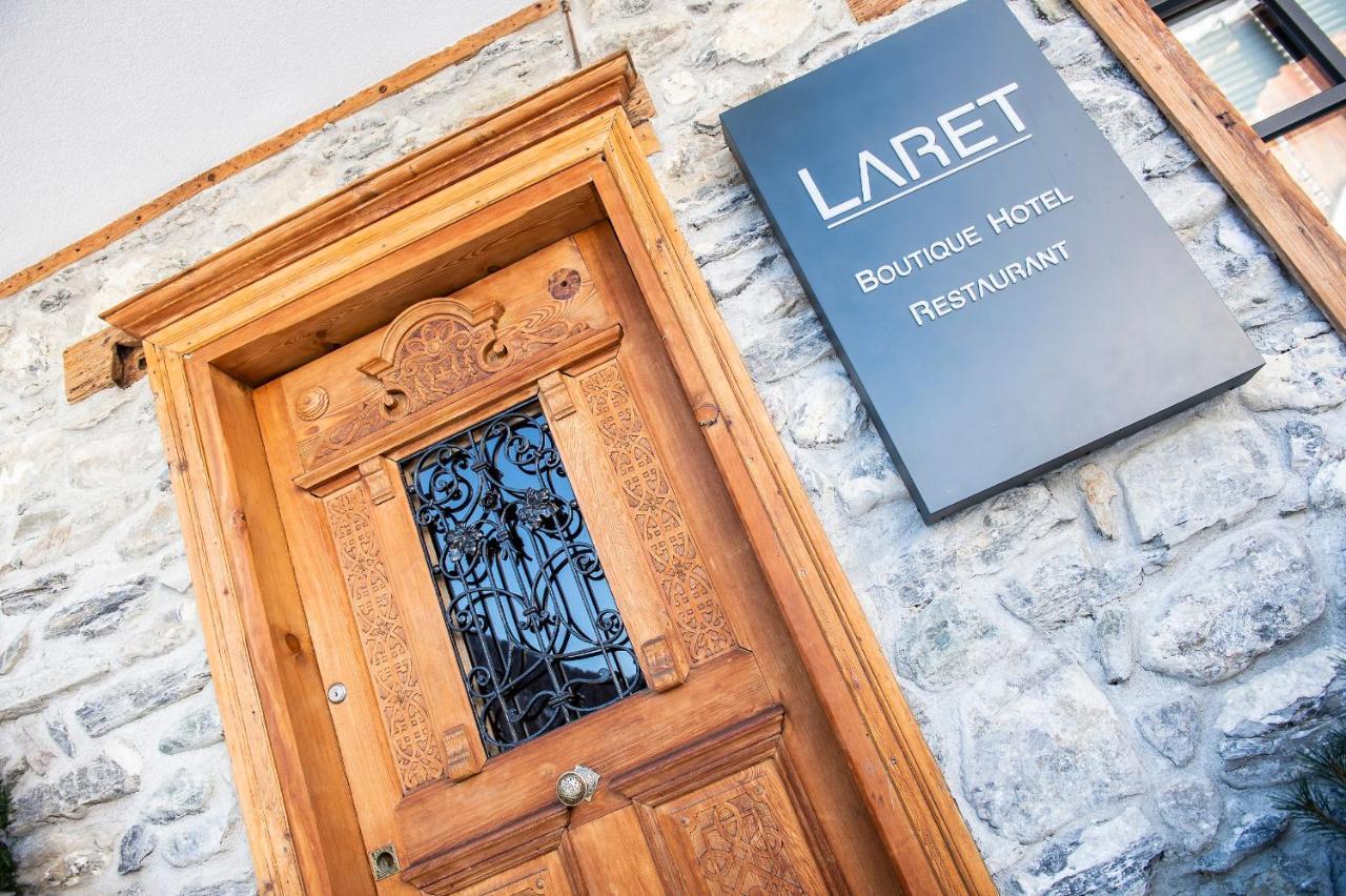 Laret Private Boutique Hotel - Adults Only Samnaun Bagian luar foto