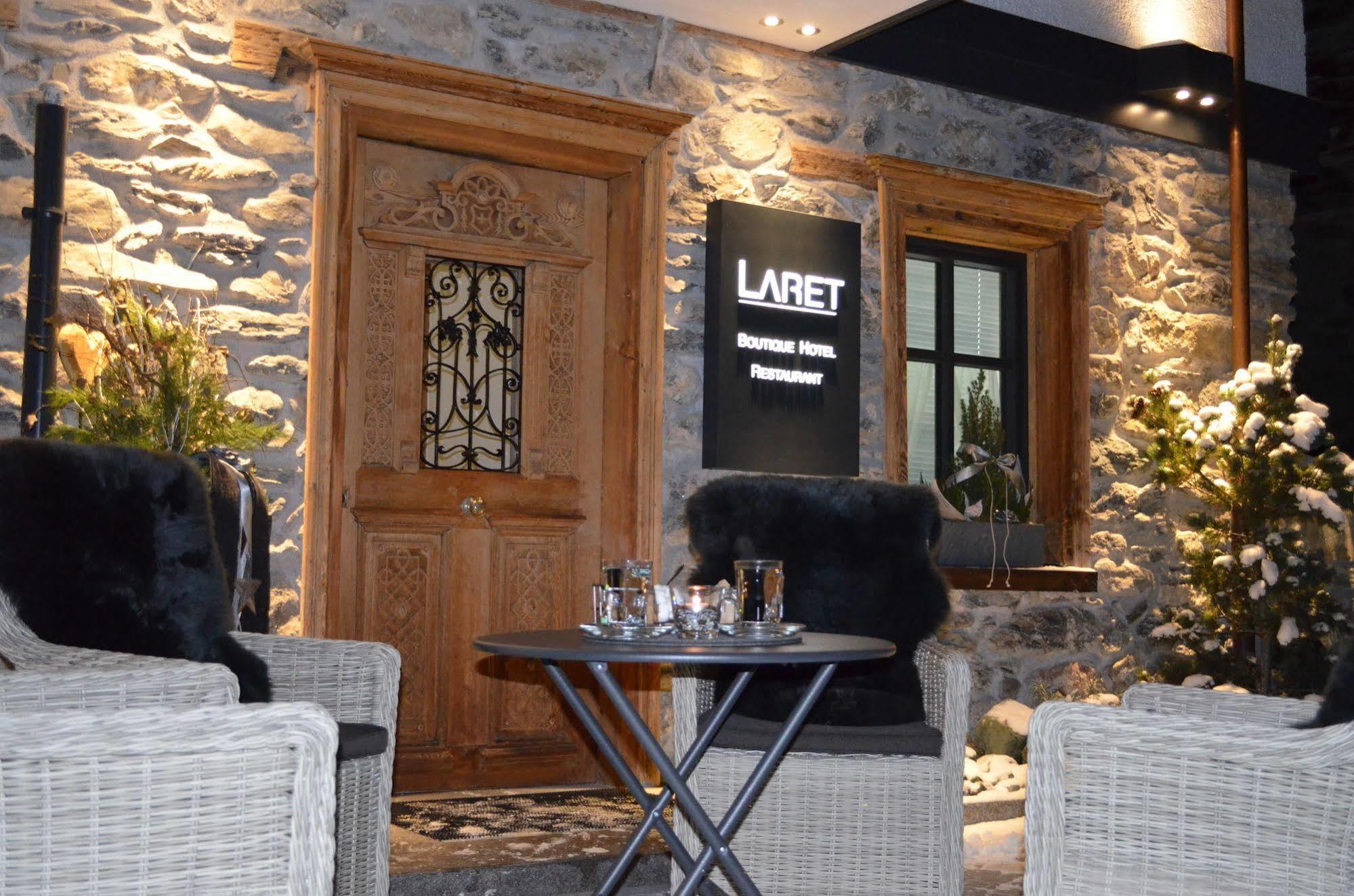 Laret Private Boutique Hotel - Adults Only Samnaun Bagian luar foto